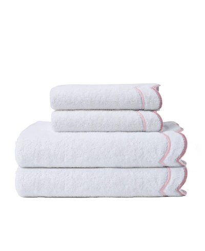 Peri Home Scallop 4-Pc. Cotton Towel Set