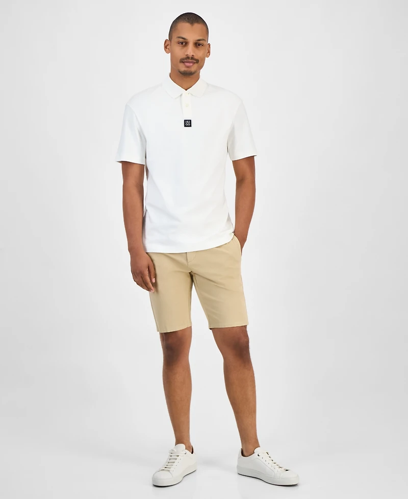 Hugo by Boss Men's Metal Stacked Logo Polo Shirt