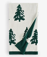 Holiday Lane Double Fleece Knit Throw, 50" x 70", Exclusively for Macy's