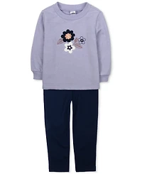 Baby Essentials Baby Girls Style Me Your Way Floral Shirt, Dress & Leggings