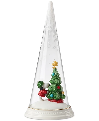 Lenox Peanuts Merry & Magical Christmas Scene Figurine