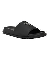 Guess Men's Vesper Branded Slip-on Fashion Slides