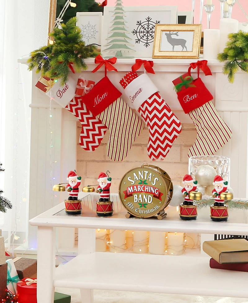 Mr. Christmas Santa's Marching Band