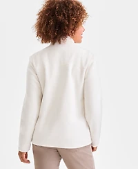 Style & Co Petite Polar Fleece Zip-Front Jacket, Created for Macy's