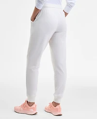 Id Ideology Women's Relaxed High-Rise Fleece Joggers, Macy's Exclusive