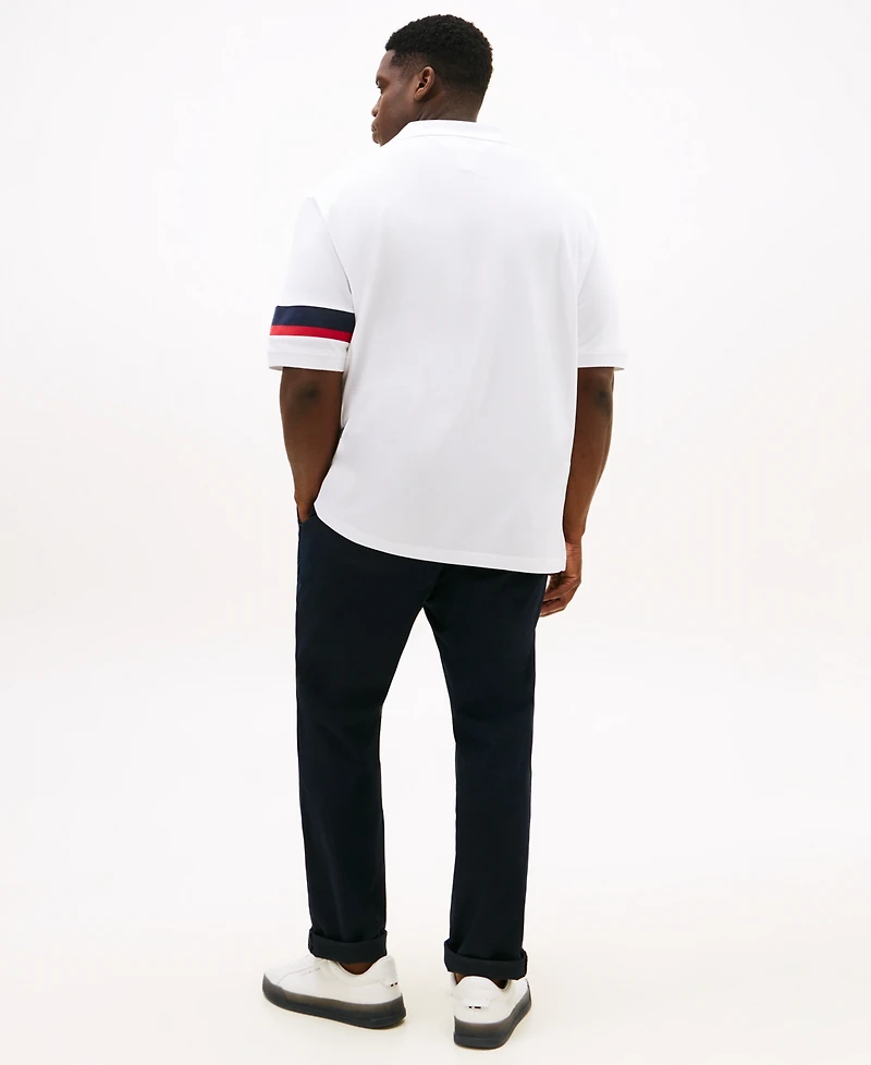 Tommy Hilfiger Men's Big & Tall Short Sleeve Polo Shirt