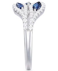 Gemstone (5/8 ct. t.w.) & Diamond (1/3 Multi-Stone Ring 14k Gold