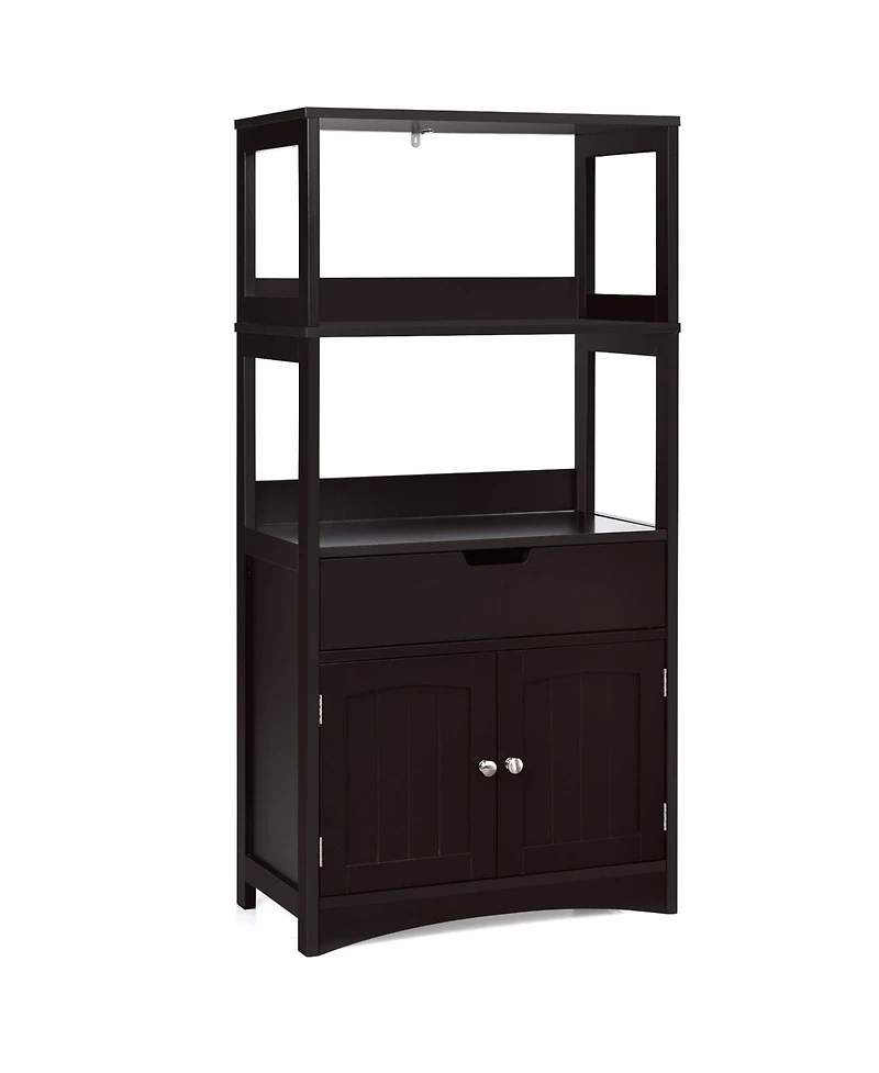 Bathroom Storage Cabinet with Drawer and Shelf Floor Cabinet
