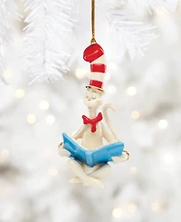 Lenox Cat in the Hat Ornament