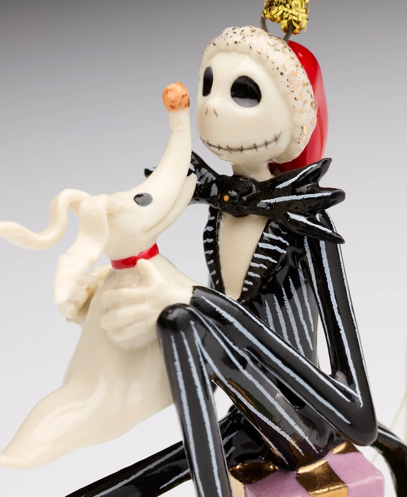 Lenox Nightmare Before Christmas Santa Jack Skellington Ornament