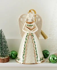 Lenox Holiday Angel Bell with Hymns Ornament