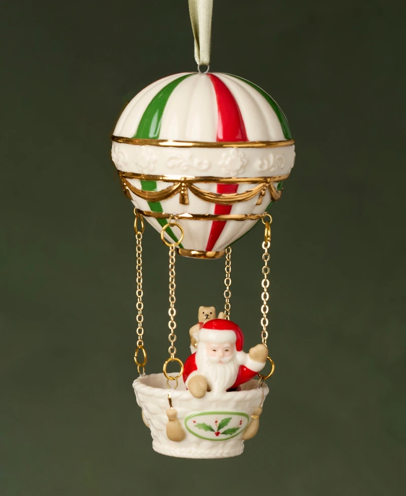 Lenox Christmas Hot Air Balloon Ornament