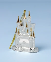 Lenox 2025 Cinderella Castle Silverplate Ornament
