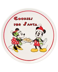 Lenox Disney Holiday Mickey Mouse Cookies for Santa Plate