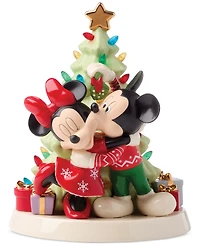 Lenox Disney Mickey & Minnie Lit Tree Figurine