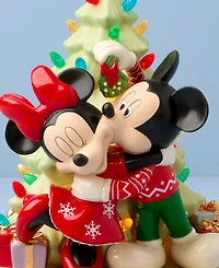 Lenox Disney Mickey & Minnie Lit Tree Figurine