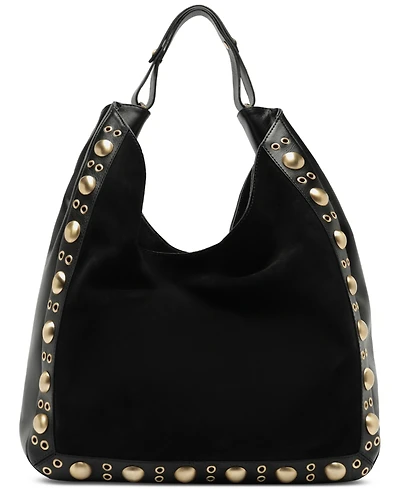 Arezzo Owen Large Suede Hobo