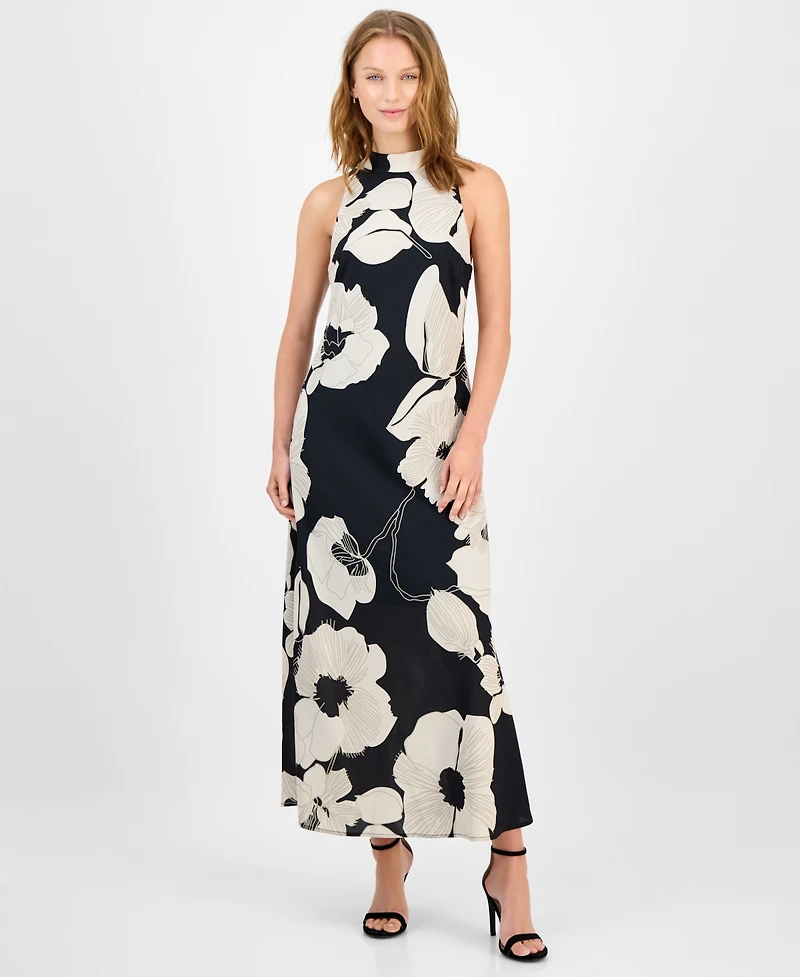 Sam Edelman Women's Oversized Floral A-Line Dress