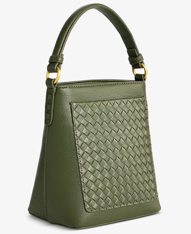Style & Co Mini Woven Bucket Bag, Macy's Exclusive