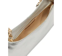 Arezzo Luna Small Leather Baguette