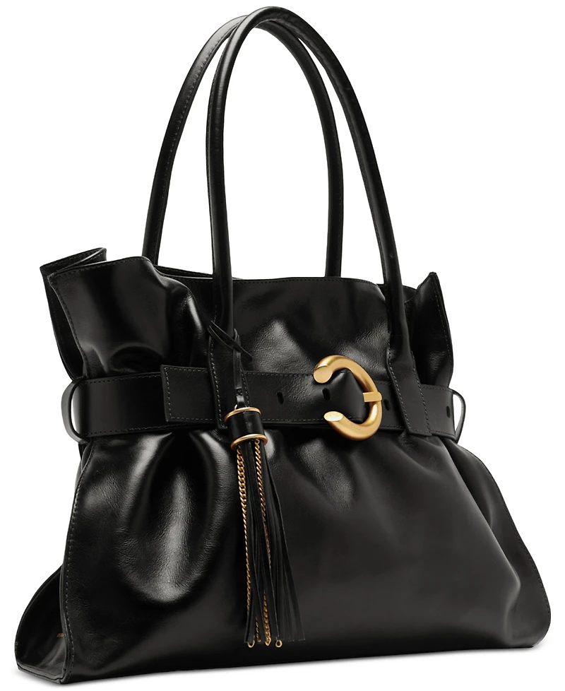 Arezzo Rivera Large Leather Shopping Bag