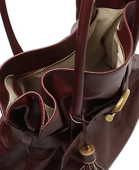 Arezzo Rivera Large Leather Shopping Bag