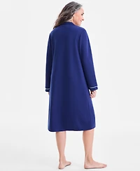 Charter Club Women's Zip-Front Quilted Robe