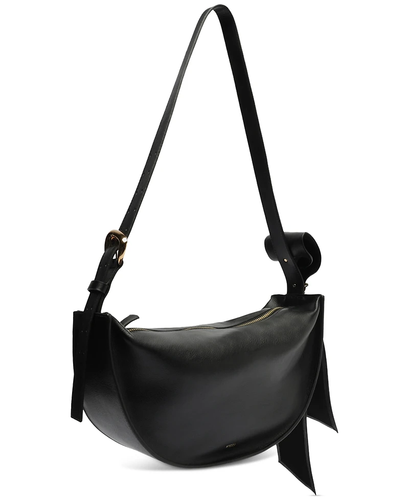 Arezzo Fleur Large Leather Crossbody