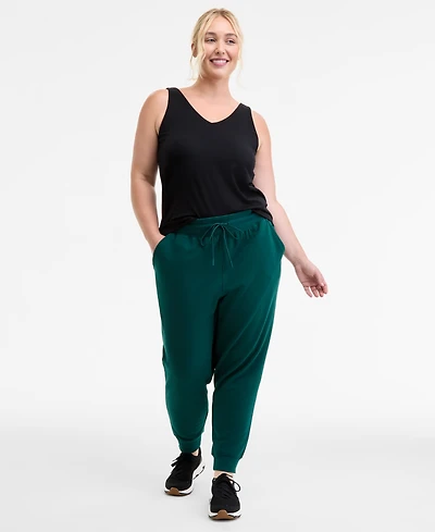 Id Ideology Plus Fleece Jogger Sweatpants, Created for Macy's