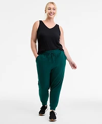 Id Ideology Plus Fleece Jogger Sweatpants, Created for Macy's