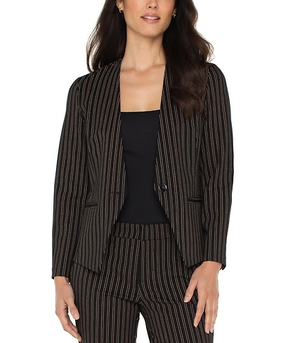 Liverpool Los Angeles Women's Collarless Fitted Blazer