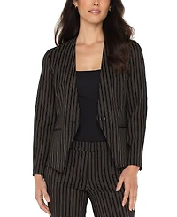Liverpool Los Angeles Women's Collarless Fitted Blazer