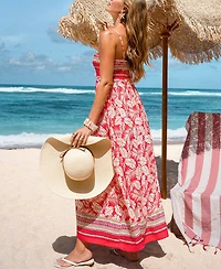 Cupshe Women's Sandy Soul Tropical Maxi Beach Dress