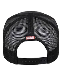 Lids Men's Black Deadpool Big Front Foam Trucker Adjustable Hat