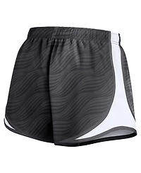 Nike Women's Anthracite Las Vegas Raiders Tempo Performance Shorts
