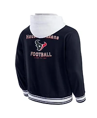 Darius Rucker Collection by Fanatics Men's Navy Houston Texans Full-Snap Hoodie Jacket