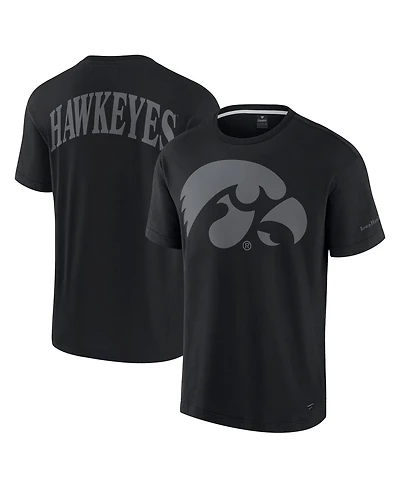 Fanatics Men's Black Iowa Hawkeyes Iconic T-Shirt
