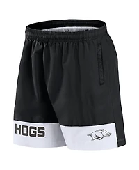 Fanatics Men's Black Arkansas Razorbacks Elements Intensity Woven Shorts