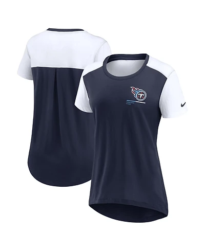 Nike Women's Navy Tennessee Titans Performance Fashion T-Shirt