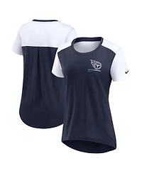 Nike Women's Navy Tennessee Titans Performance Fashion T-Shirt