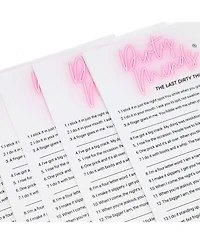 Tdc Games Dirty Minds Bachelorette Party Games for Adults, Bridal Shower Games Quiz with Naughty Clues for 25 Guests, Adult Games for Game Night