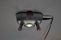 Maxsa Innovations Park Right Silver Dual Garage Laser With Light