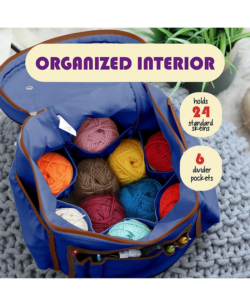 Hearth & Harbor Crochet Starter Kit for Beginners Adults & Kids with Video Tutorials - Amigurumi & Crocheting Kit - with Yarn & Crochet Bag