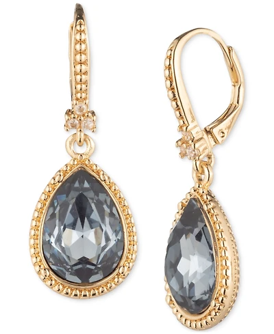 Marchesa Stone Tear-Shape Drop Earrings
