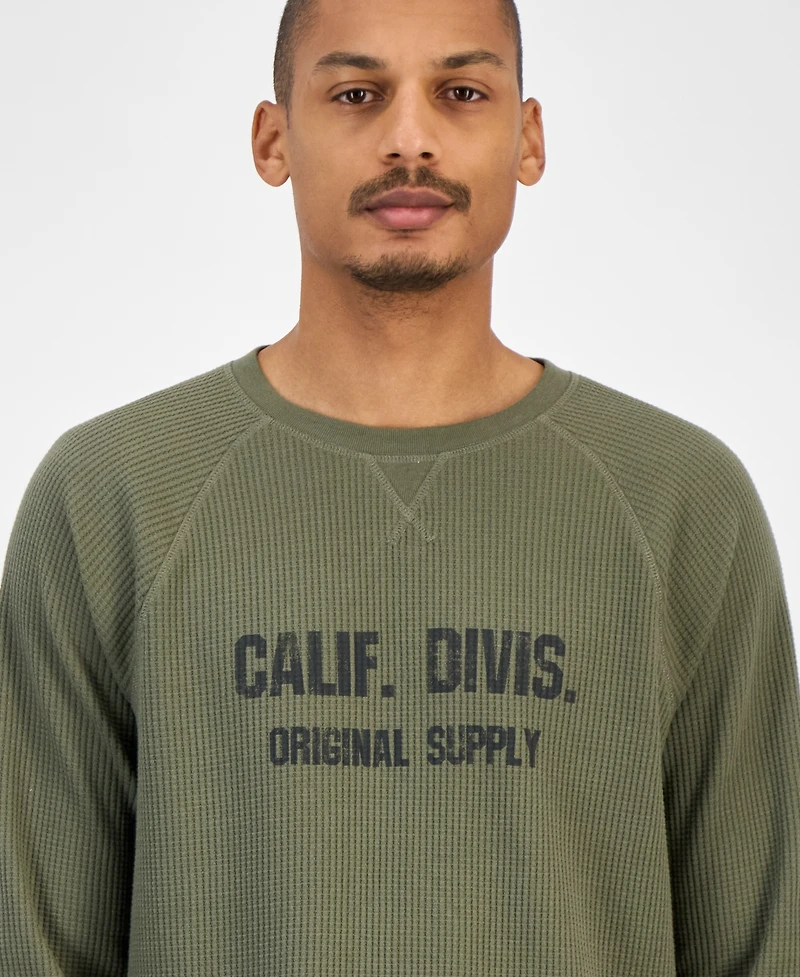 Sun + Stone Men's Graphic Thermal Shirt, Macy's Exclusive