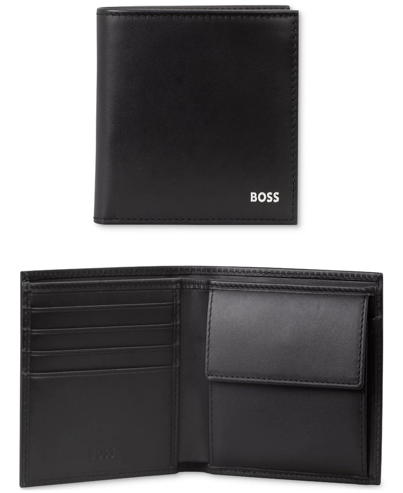 Hugo Boss Men's Randy Leather Bifold Wallet