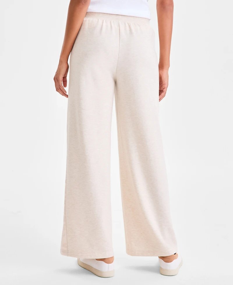 Style & Co Women's Luxfleece Knit Drawstring-Waist Pants, Macy's Exclusive