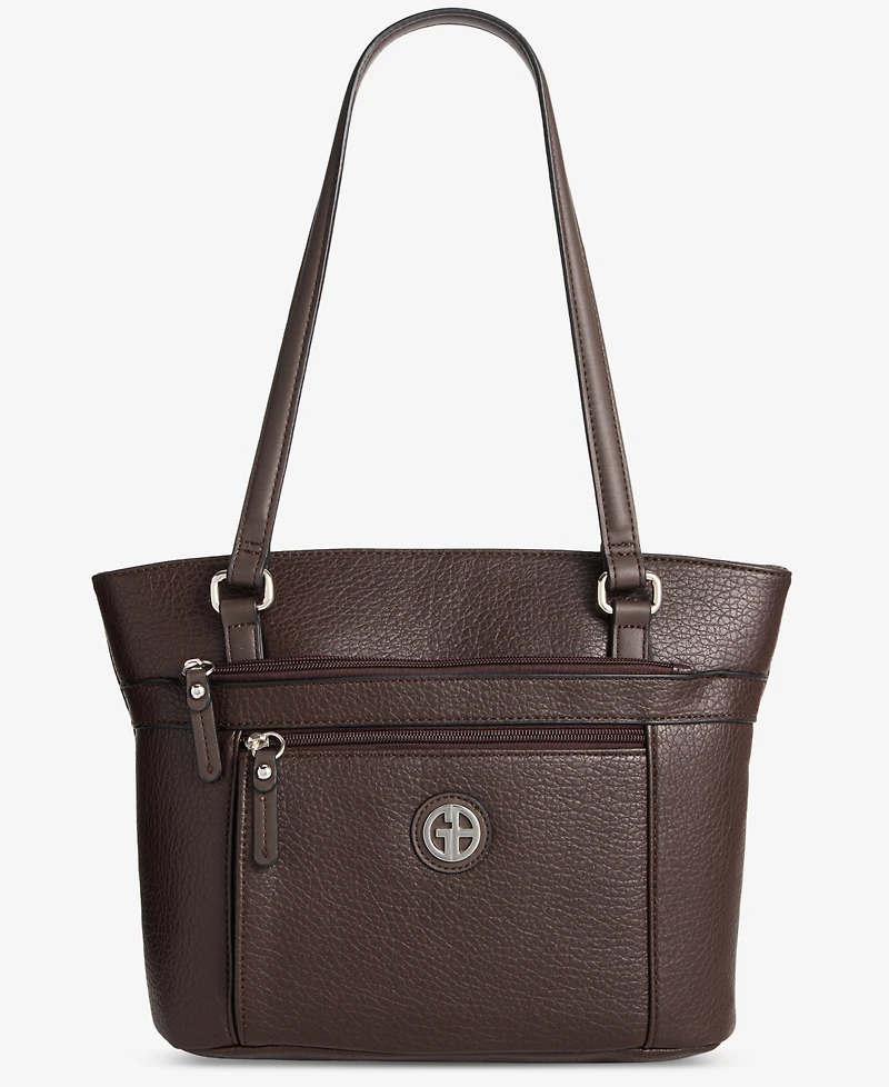 Giani Bernini Large Pebbled Tote Bag, Macy's Exclusive