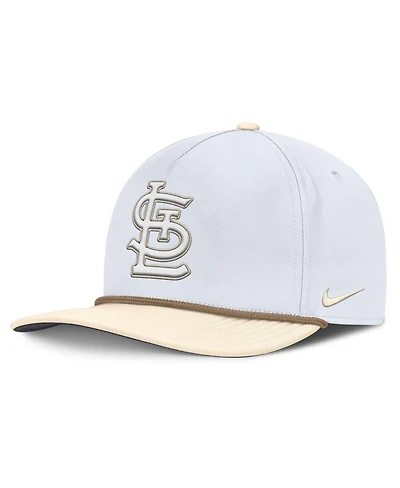 Nike Men's White/Cream St. Louis Cardinals Pro Performance Snapback Hat