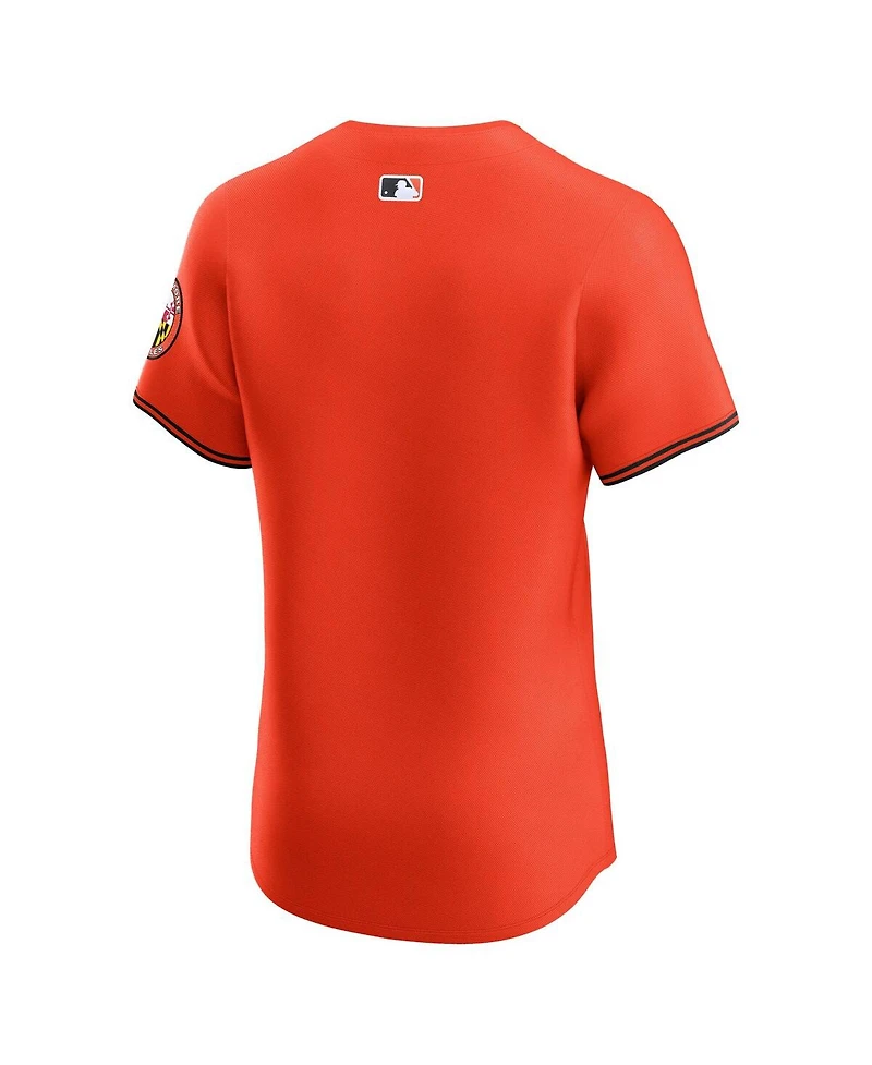 Nike Men's Orange Baltimore Orioles Alternate 2 Elite Jersey